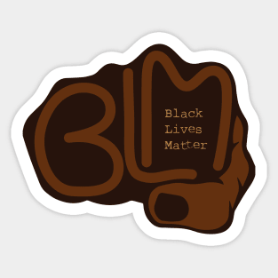 BLM FIST Sticker